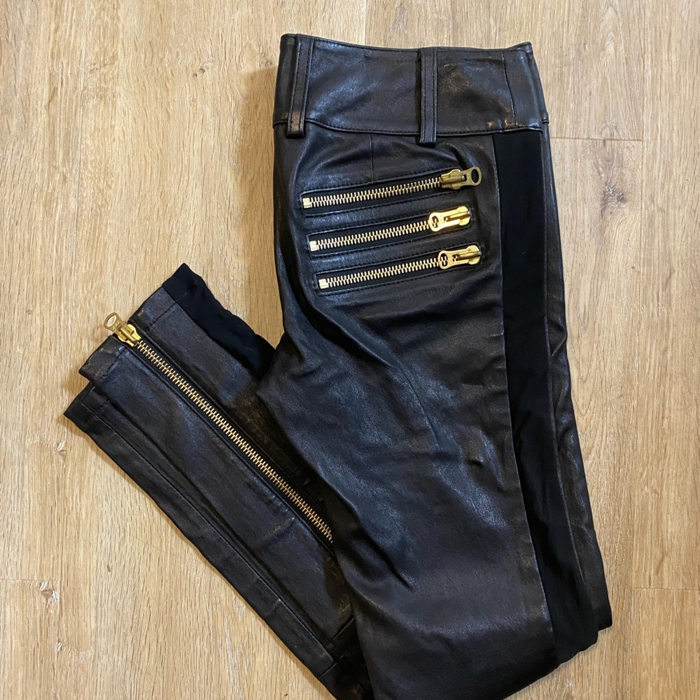 Thomas Wylde Leather pants